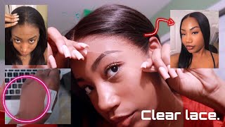 Scalp Or Lace? What'S *New* Clear Lace & Clean Hairline! For Real Ft. Xrsbeautyhair!