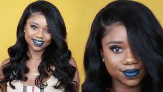 How To "Melt" A Lace Frontal Without Glue Or Bald Cap Method | Bestlacewigs