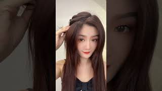 Quick!!Korean Hairstyle With Cute Girl/ Party Hairstyle #Shorts #Fashionculture #Hairstyle #Hair