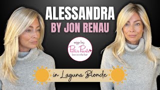 Wig Review!  Alessandra By Jon Renau In Laguna Blonde Fs24/102S12 - Wigsbypattispearls.Com
