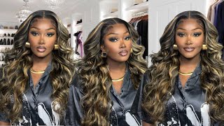 Highlight Lace Frontal Wig Install Ft. Hermosa Hair