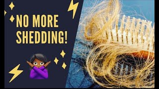How To Stop Wigs & Weaves From Shedding Excessively- Hair Care Tips For Wigs, Weaves & Bleached Hair