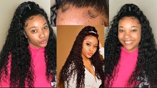 Half Up Half Down Frontal Sew In | Hold Me Down Adhesive | Kmb Tresses