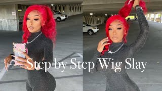 Best 613 Wig |Watch Me Achieve Apple Red Wig Install Ft Yollisa Hair