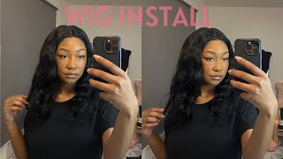 My First Wig Install | Body Wave Short Bob From Aliexpress