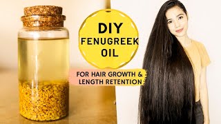 How To Make Fenugreek Oil For Faster Hair Growth & Length Retension-  Easy & Inexpensive-Beautyklove