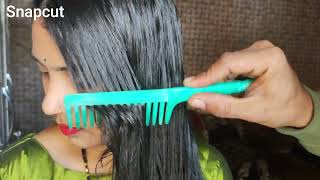 Husband Hair Combing Indian Long Hair Combing And Brushing By Husband | Snapcut