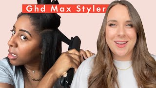 Ghd'S Max Styler Cuts Your Hair Styling Time In Half | Ghd Max Review & Tutorial | Cosmopolitan
