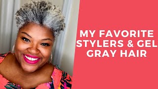 My Favorite Oils, Stylers And Gels For My Fine Gray  Natural Hair