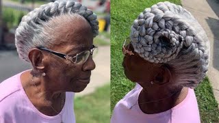 Silver Hair Ladies Loving Their Gray Hair To The Fullest/Ember Month Hairstyles