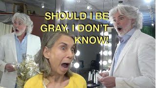 Should I Keep My Gray Hair? A Makeoverguy(R) Power Of Pretty(R) Transformation