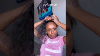  Half Up Half Down Quick Weave | Pigtails + Arrogant Tae Tutorial | Protective Style Ft.#Ulahair