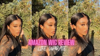 Affordable Amazon Wig Review (Sumily Hair) + Life Update || Chrissy Nicole