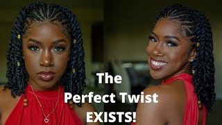 I Used One Product On This Fluffy Tribal Twist Hairstyle!!!