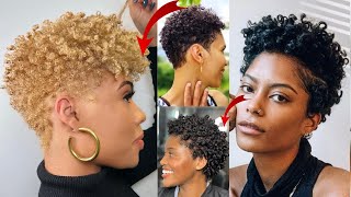 17 Cute Natural Short Curly Hairstyles For Black Women | Easy Ways To Achieve Curls | Wendy Styles