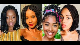 Superb Lovely Braided Bob Hairstyles You Must Watch | Ebyphil