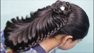 Most Beautiful Front Hairstyle For Girls | Front Hairstyle | Easy Party