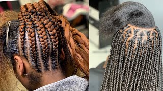  Trendy Braided Hairstyles For Black Women/New And Beautiful Braids Styles
