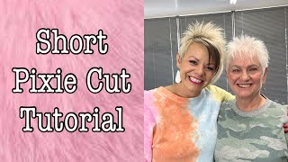 Pixie Cuts For Over 60 | Pixie Hairstyles Tutorial