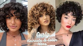 2023 Curly Haircut & Hair Color Ideas