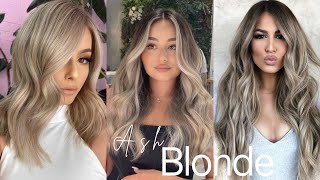 One Of The "Hottest" Hair Color Trends To Wear In 2023 Ash Blonde
