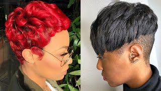 Winter 2023 Short Hairstyle Ideas For Black Ladies