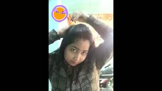 Simple Puff Hairstyle || Easy Hairstyle For Thin Hair || Super Easy Hairstyle #Ytshorts #Viral #Yt