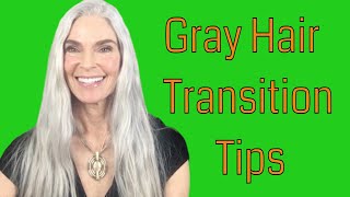 Gray Hair Transition Tips