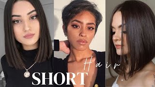 Hot Ways To Style Short Hair For Fall 2022 #Fallhairstyles #Shorthair