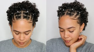 Hairstyles For Short Curly Hair. Hairstyles For Big Chop Hair. *Part 3*.