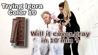 Gray Hair : Will Igora Color 10 Cover My Mum'S Gray Hairs ?