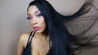 Affordable 360 Lace Frontal Virgin Wig (Maxine Hair) Review Amazon Prime