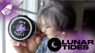 Lunar Tides Iris Purple On Gray Hair | Aka Hanging Out With My Mom