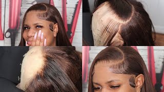 Very Detailed! How To Pluck, Customize & Prep A Frontal Wig For Install Ft Hermosa Hair