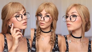3 Hairstyles To Try With A Fringe And Glasses | Stella