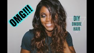 How To: Diy Ombre Hair  | Omgherhair 360 Brazilian Lace Frontal Wig