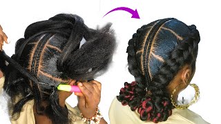 Can'T Stitch And Feed-In Braid? Try This Easy Feed In Method