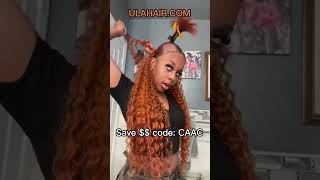 Ginger Hairviral Half Up Half Down Quick Weave W/ Claw Clip Hairstyle |Start To Finish Ft.#Ulahair