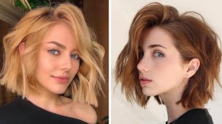 Beautiful Short Hair Color Trend 2023 | Amazing Hairstyle Transformation Compilation