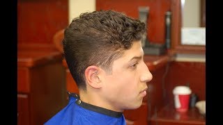 Barber Tutorial: How To Cut And Fade Curly Hair