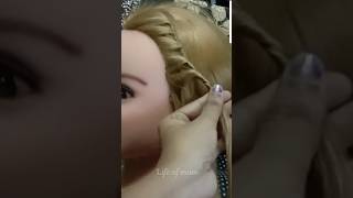 Messy Braid Hairstyle For Brides Maid Subscribe Share Like Commentplease Subscribe, Like, Share