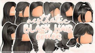 Aesthetic Black Hair Codes For Bloxburg! Pt.3