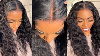 The Most Natural Hairline Kinky Straight *$170 Wig!* Full Styling #Tutorial Pro Tips  Klaiyi Hair