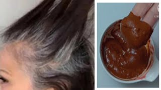 How To Get Rid Gray Hair Naturally In 1 Hour | Gray Hair Natural Dye