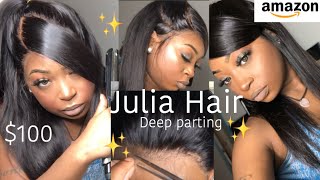 90'S Side Bang On Wig ? Bomb Ft. Julia Hair Amazon