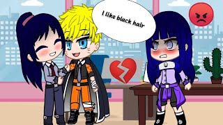 "I Like Girl With Black Hair" | Gacha Club Trend Meme || Naruto | Naruhina | Sasusaku | Te