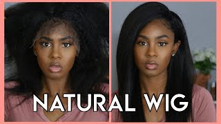 Most Natural Looking Wig Ever!!  | Kinky Yaki Hair | Unice Hair Amazon