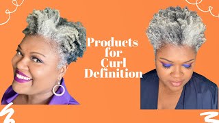 How Do You Get Your Gray Hair To Do That? Oils,Creams And Gels I Use On My Gray Natural Hair 2021