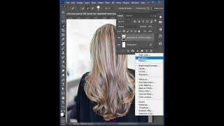 Easily Change Hair Color #Photoshoptutorial #Shorts