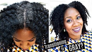 Transitioning To Gray Hair? | Naturally Michy